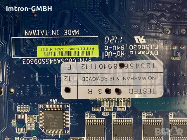 IX945GSE2 R11 P/N:08GSA945S09303 индустриална дънна платка Intel® FCBGA8 45nm AtomTM N270, снимка 6 - Дънни платки - 47831621