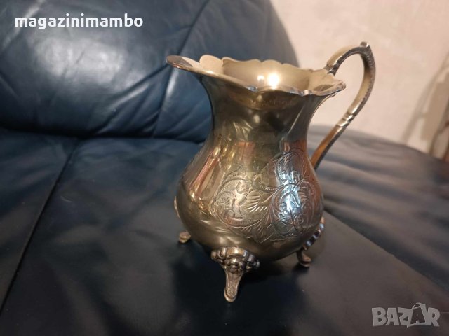 Уникален сервиз от масивен месинг, снимка 8 - Антикварни и старинни предмети - 44002540