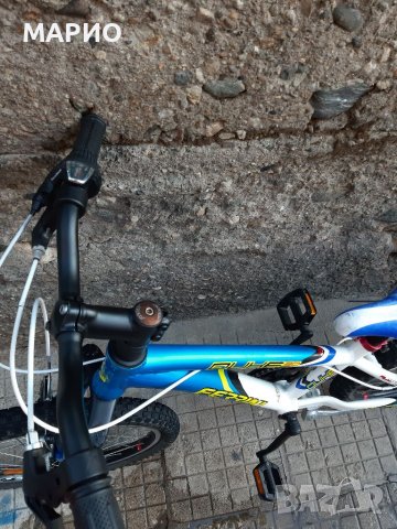 Алуминиев 20цола Детски велосипед 6скорости шимано Ferini с амортисьор, снимка 3 - Велосипеди - 37310541