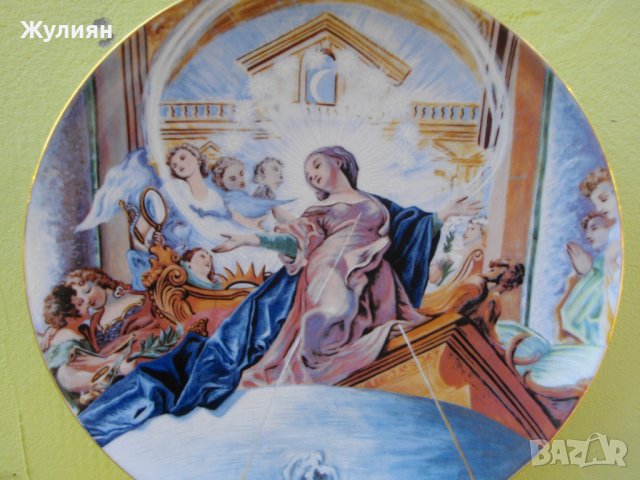 СТАРА ПОРЦЕЛАНОВА ЧИНИЯ ЗА СТЕНА, снимка 2 - Антикварни и старинни предмети - 39144022