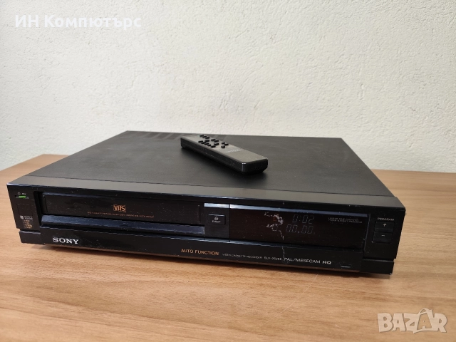 Продавам видео рекордер Sony SLV-252EE, снимка 4 - Плейъри, домашно кино, прожектори - 52861285