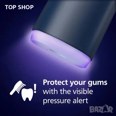 Електрическа четка за зъби Philips Sonicare 6100, HX7403/01, снимка 7 - Тримери - 49629317