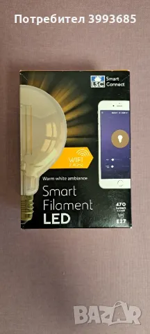 LED SMART крушка, снимка 1 - Лед осветление - 49112431