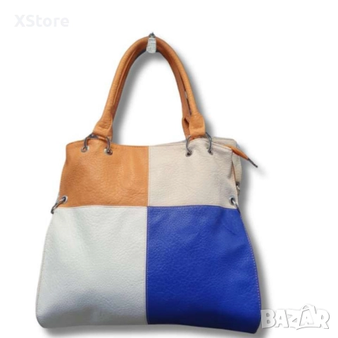 Стилна к. цветна дамска чанта