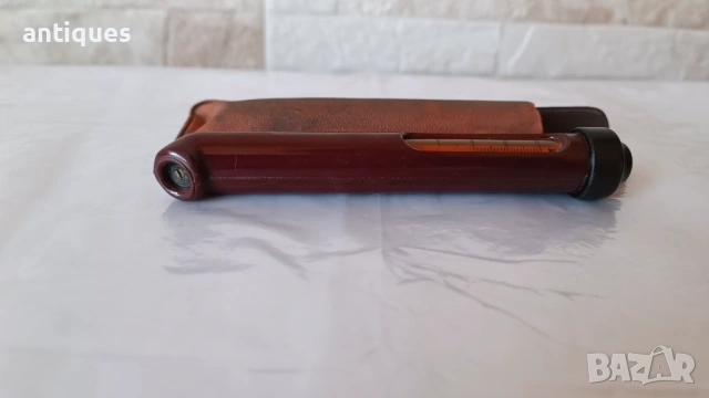 Стар бакелитов манометър за гуми - ретро автомобил - Becas, снимка 3 - Части - 53028675