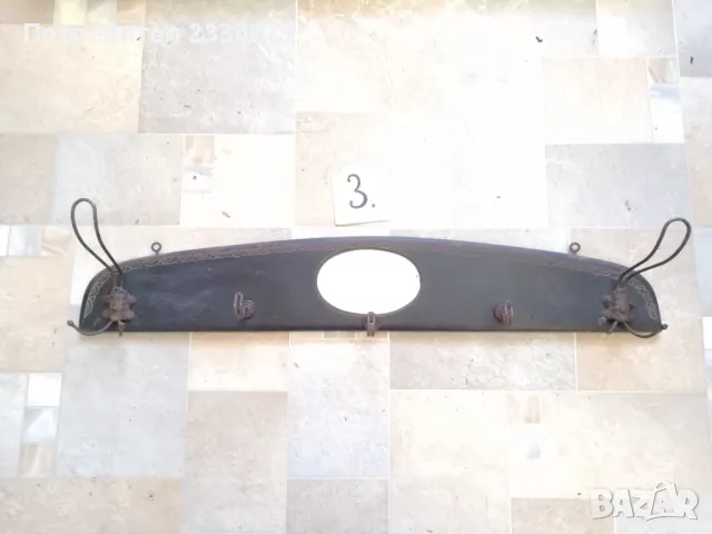 Стари закачалки,дървени ръчно изработени., снимка 8 - Закачалки - 36866927