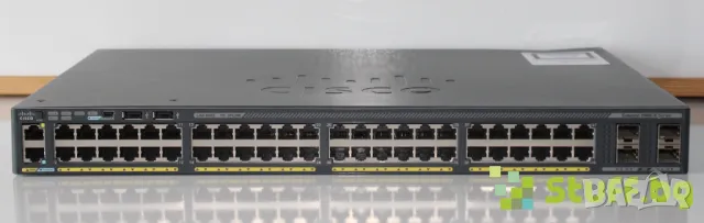 Суич Cisco Catalyst 2960X, снимка 2 - Суичове - 50164491