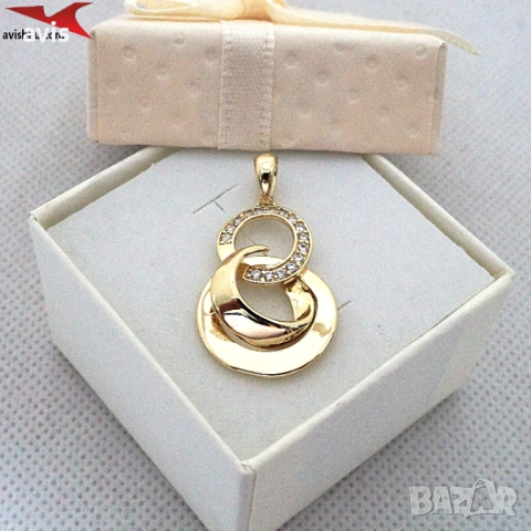 Висулка с 14К златно покритие 244726