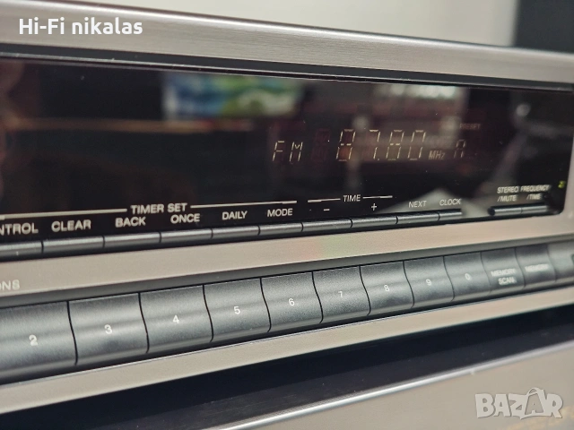 стерео усилвател FM радио ресийвър SONY TA-D705 ST-D705, снимка 5 - Ресийвъри, усилватели, смесителни пултове - 53606067