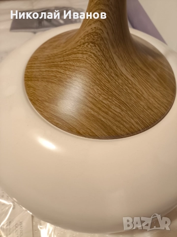 Полилей E27 крем/дъб Ф35 eglo obregon, снимка 7 - Полилеи - 52913379