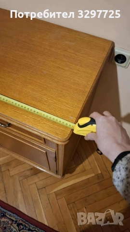 🤎Масивен шкаф за кухня или трапезария с плот и чекмеджета🤎 , снимка 4 - Шкафове - 52872889