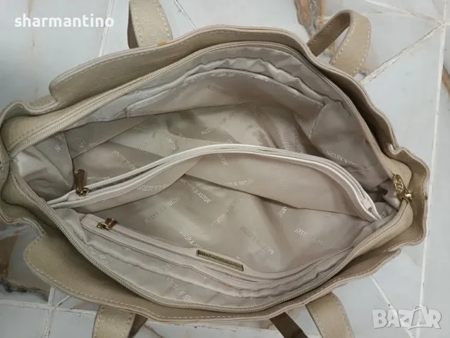 Кожена чанта Arthur & Aston - 27 лв, снимка 3 - Чанти - 50239409