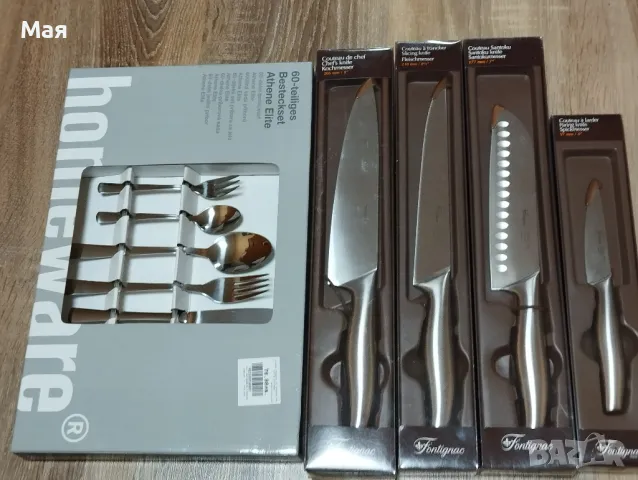 Комплект ножове Fontignac, снимка 5 - Прибори за хранене, готвене и сервиране - 50373585