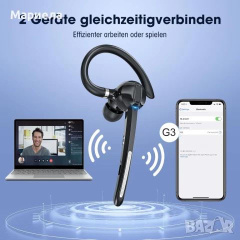 Bluetooth Handsfree / Безжична слушалка с микрофон