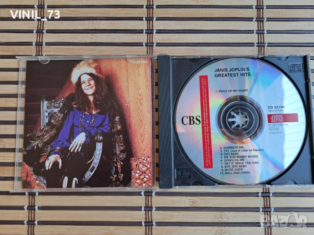 Janis Joplin – Janis Joplin's Greatest Hits, снимка 2 - CD дискове - 50604234