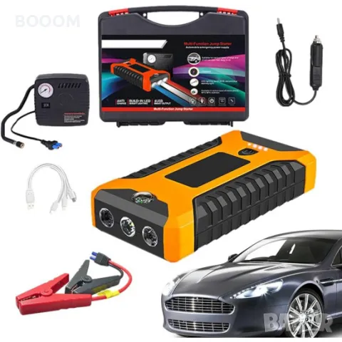 High Power Jump starter за кола и компресор, снимка 1 - Аксесоари и консумативи - 47273205