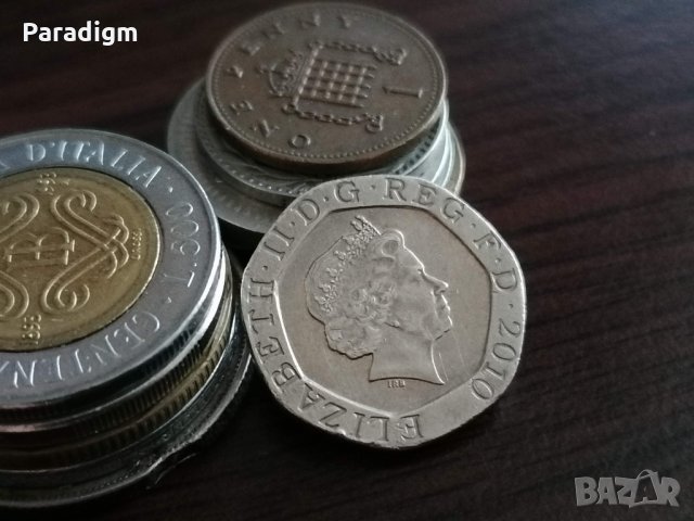 Монета - Великобритания - 20 пенса | 2010г., снимка 2 - Нумизматика и бонистика - 35024044