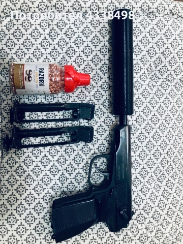 Продавам въздушен пистолет Байкал MP654K 4.5 mm, снимка 3 - Въздушно оръжие - 52827023