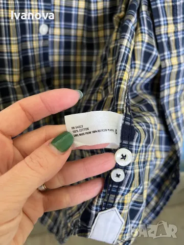 Две детски ризи 100% памук GAP и H&M, снимка 5 - Детски ризи - 48157528