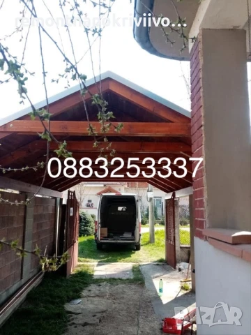 Дървени навеси Горубляне, снимка 17 - Ремонти на къщи - 50945858