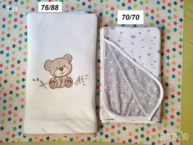 Бебешки спални чувалчета и памучни одеала, снимка 1