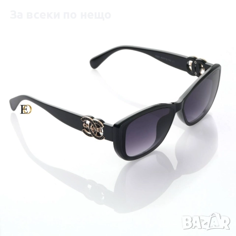 Chanel Слънчеви Очила С UV400 Защита С Кутия И Калъф Шанел - Налични Различни Цветове Код SK26, снимка 2 - Слънчеви и диоптрични очила - 52463630