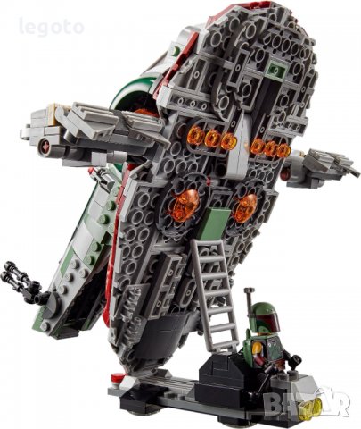 НОВО ЛЕГО 75312 Стар Уорс-Корабът на Боба Фетт LEGO 75312 Star Wars-Boba Fett`s Starship 75312, снимка 2 - Конструктори - 37161718