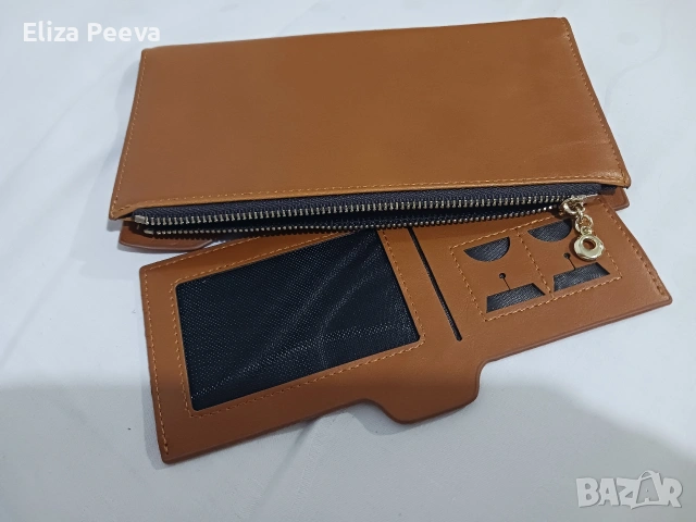 Портфейл от естествена кожа, снимка 8 - Портфейли, портмонета - 53229022