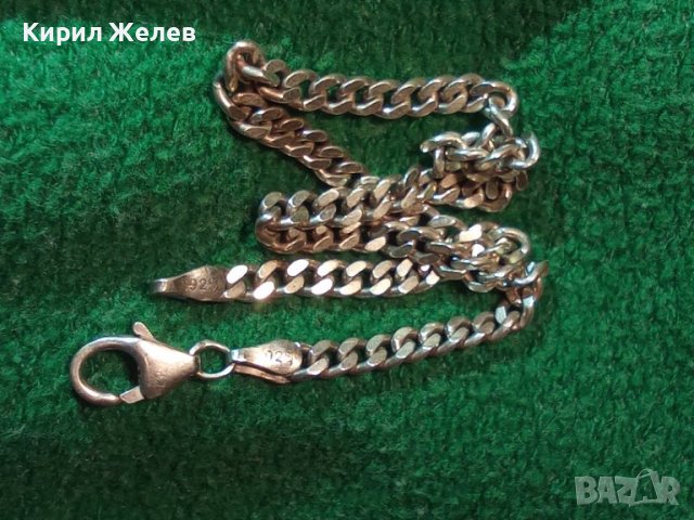 СРЕБЪРНА АРТ ГРИВНА СРЕБРО 925 ЗДРАВА КЛАСИЧЕСКА ВИНТИДЖ ПЛЕТКА МАЙСТОРСКА ИЗРАБОТКА 25997, снимка 4 - Гривни - 35869937