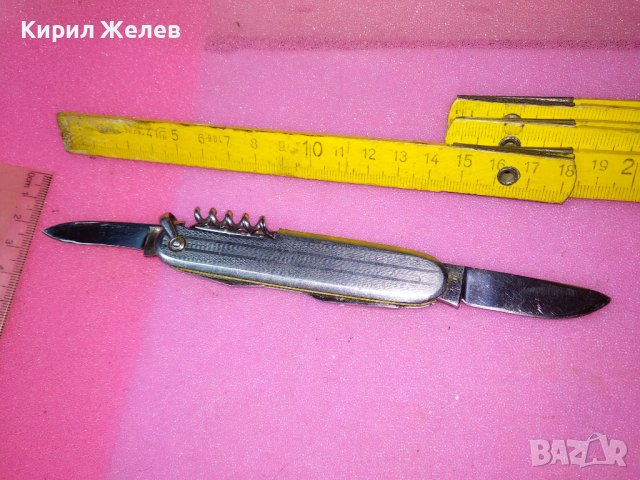 BARCEON FRANCE INOX Старо БОЦМАНСКО РЯДКО КОЛЕКЦИОНЕРСКО МАРКОВО ФРЕНСКО ДЖОБНО НОЖЧЕ 43144, снимка 7 - Колекции - 44041244