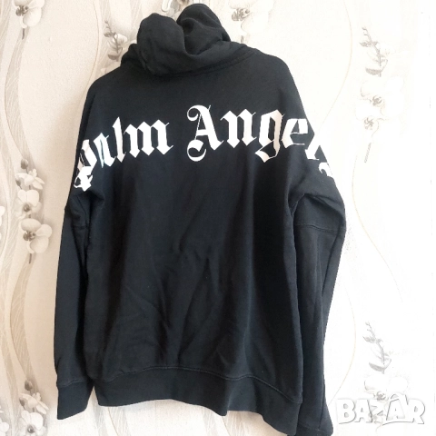 Palm Angels Oth Logo Hoodie суичър размер Л , снимка 4 - Суичъри - 52147273