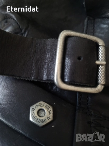 Черни боти ЕСТЕСТВЕНА кожа TOMMY HILFIGER , снимка 6 - Дамски боти - 51863256