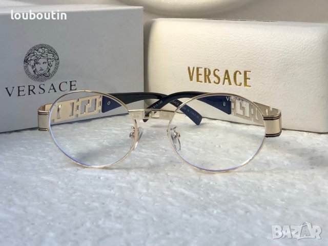 -25 % разпродажба Versace унисекс прозрачни слънчеви диоптрични рамки очила за компютър, снимка 6 - Слънчеви и диоптрични очила - 38719822