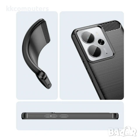 Realme 14 5G / 14T 5G Carbon Fiber Калъф и Протектор, снимка 12 - Калъфи, кейсове - 50653515