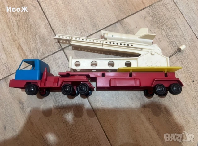 Стара играчка камионче, снимка 4 - Колекции - 50690307