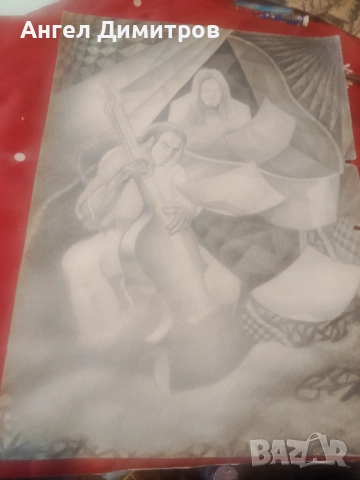 Мария Костадинова 1990 г страхотна графика 