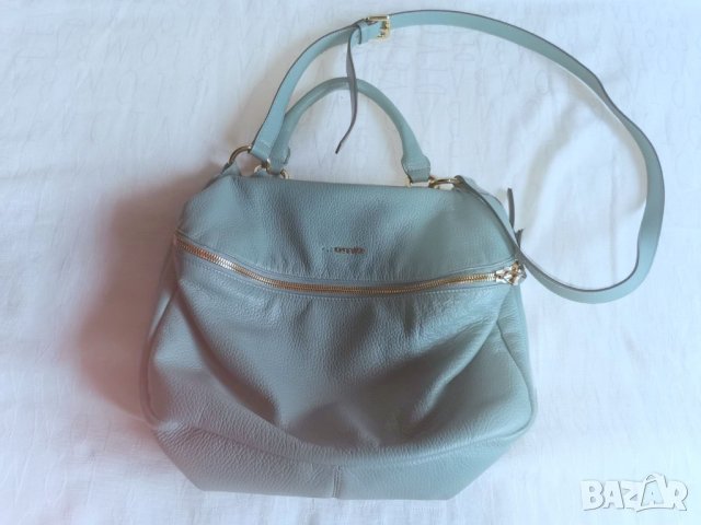 Естествена кожа чанта Сromia 31 /36 см италианска, снимка 4 - Чанти - 32492910