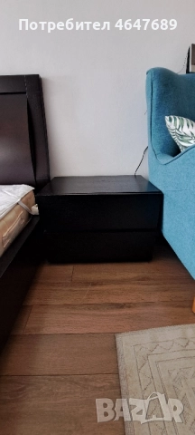 Спалня от МДФ с естествен фурнир, снимка 3 - Спални и легла - 52368689