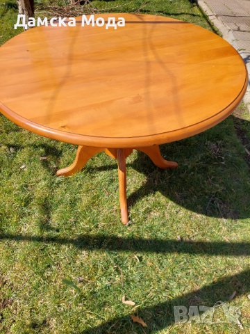 Трапезна кръгла маса , снимка 3 - Маси - 43863275