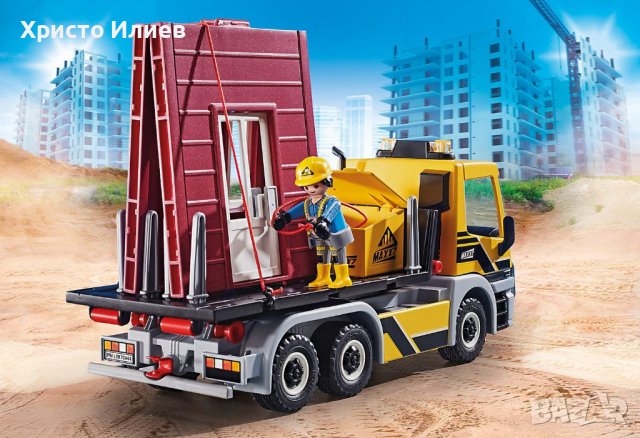 Playmobil 70444 City Action Голям строителен камион Нов конструктор, снимка 5 - Конструктори - 39681850
