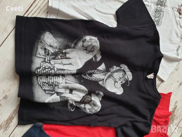 Марков лот дрехи за момче 128см, снимка 3 - Детски Блузи и туники - 34996677