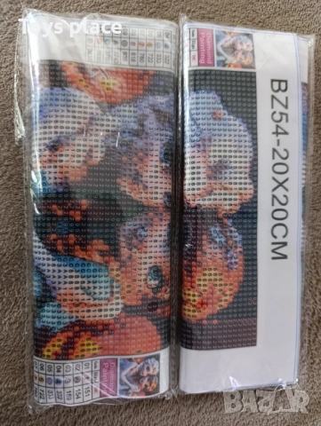 20*20см Диамантен гоблен Елза и Анна Frozen, снимка 4 - Кукли - 52429715