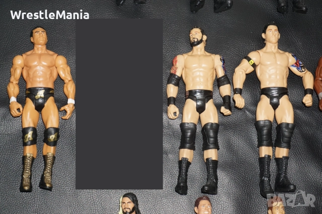 16 Кеч Фигури The Rock/Chris Jericho/Cryme Tyme/Jeff Hardy/Alberto Del Rio/Wade Barret/Rusev, снимка 4 - Колекции - 51856124