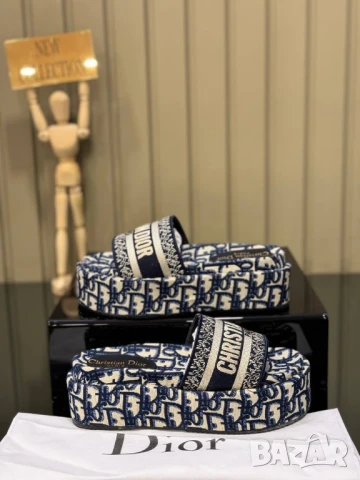 чехли на платформа christian dior , снимка 6 - Чехли - 51002599