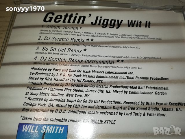 WILL SMITH CD 2312231821, снимка 7 - CD дискове - 43526965