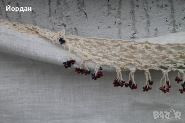 Кърпа за глава от народна носия, снимка 9 - Антикварни и старинни предмети - 50496656