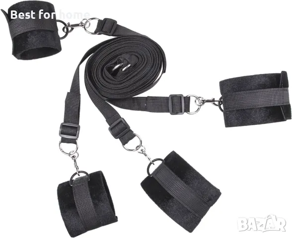 BDSM Фитнес въжета  за китката и глезена- 4 броя, снимка 7 - Фитнес уреди - 50300089