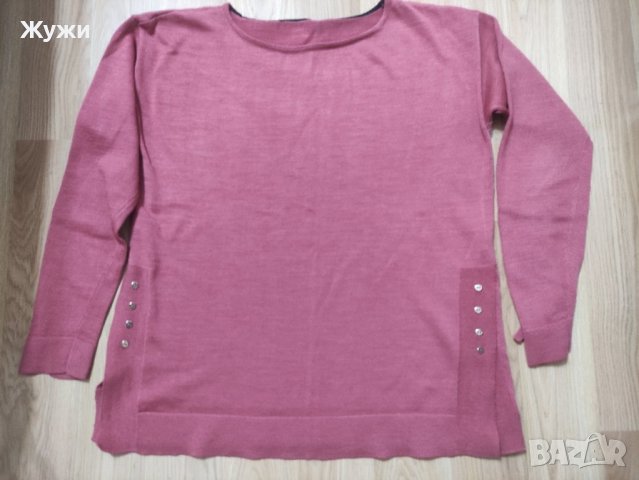 ДАМСКА блуза размер Л , снимка 1 - Блузи с дълъг ръкав и пуловери - 43885934