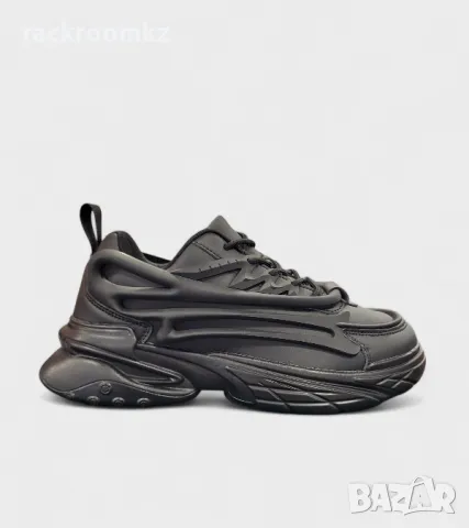 Мъжки дизайнерски модел маратонки в черен цвят BH-49A black