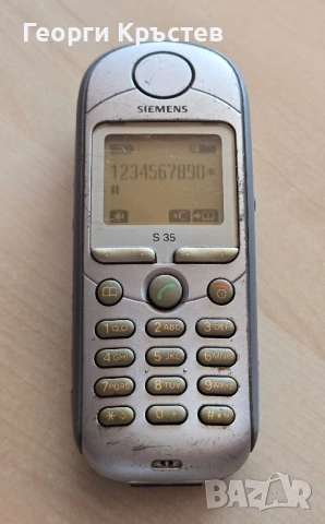 Siemens S35 - без батерия и заден капак, снимка 3 - Siemens - 46215732